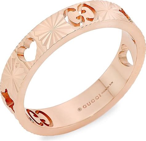 gucci star rings|Shop Gucci Icon 18K Rose Gold Star Ring .